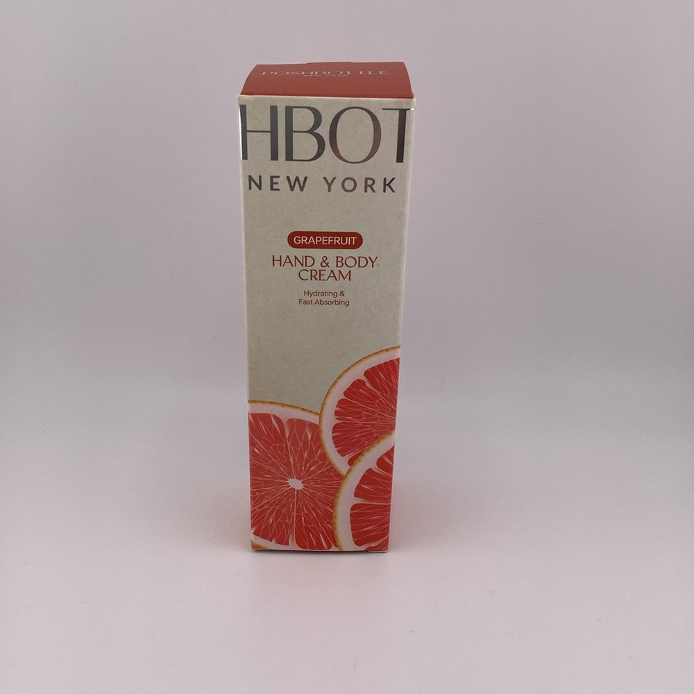 New Poshbottle New York Grapefruit Hand & Body Cream 3.52 Oz